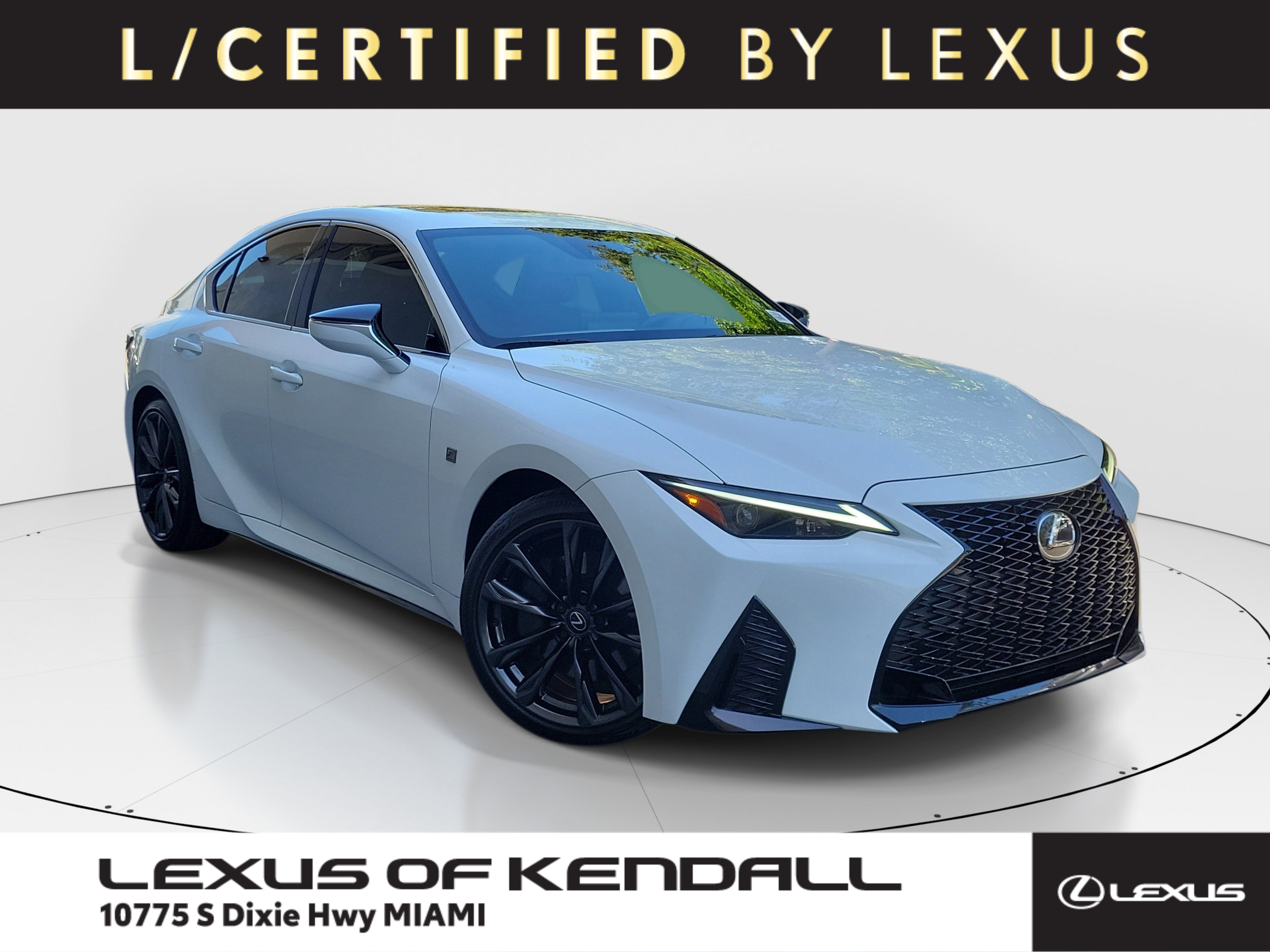 Certified 2025 Lexus IS 350 F Sport RWD image 1