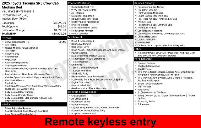 Used 2025 Toyota Tacoma SR5 RWD image 18