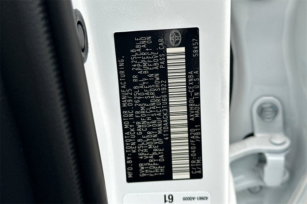 New 2026 Toyota Camry LE image 26