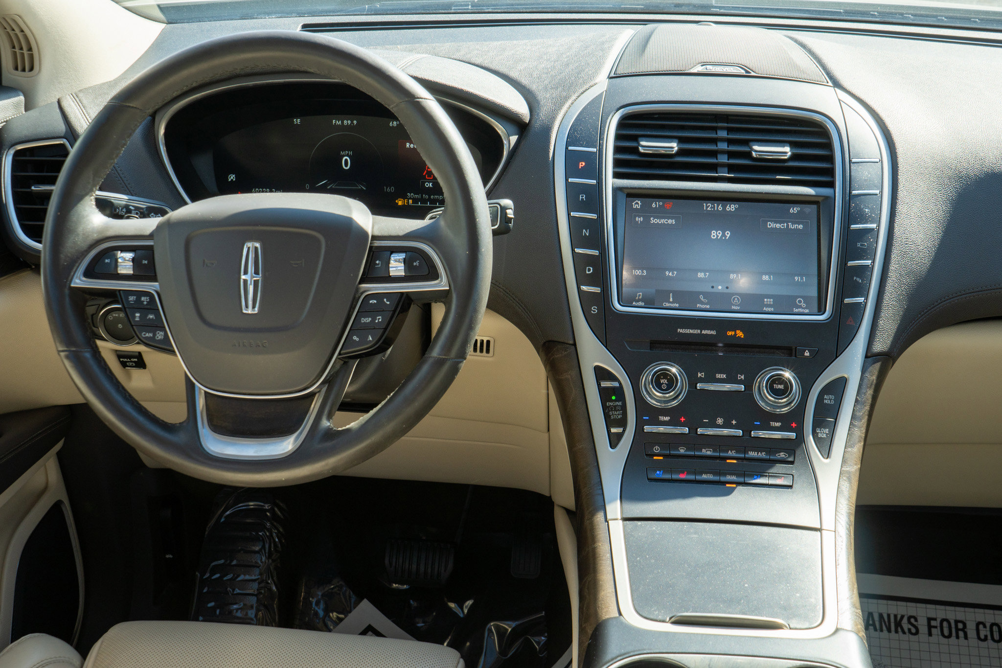 Used 2020 Lincoln Nautilus Reserve w/ Equipment Group 201A image 11