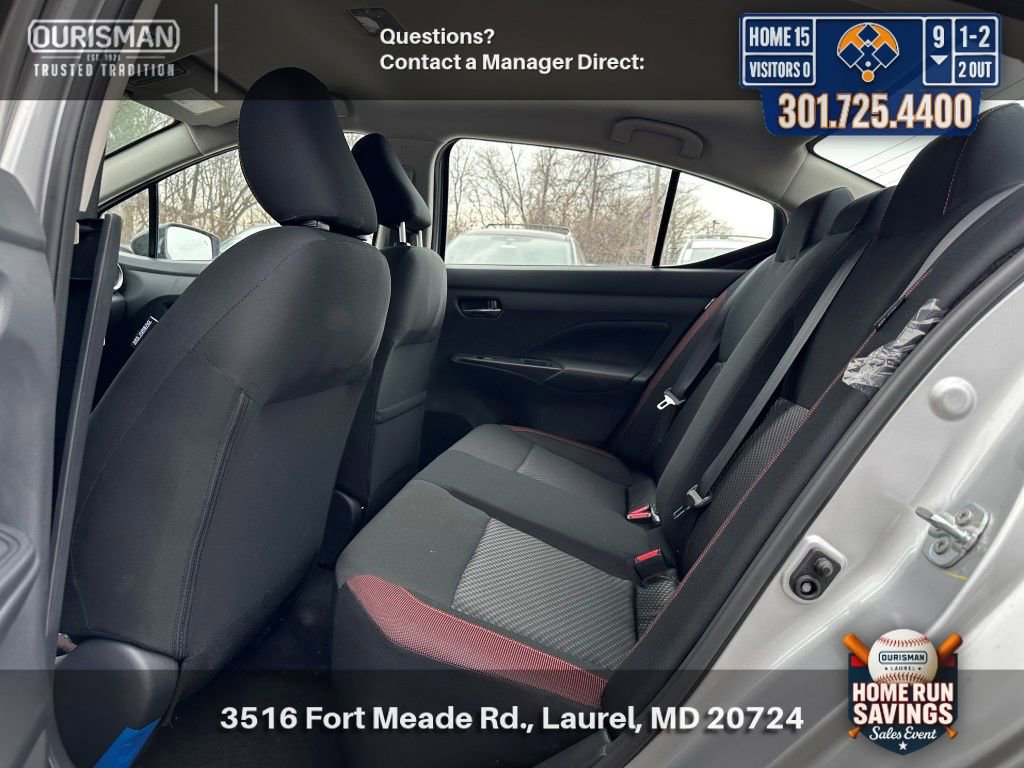 New 2025 Nissan Versa SR w/ Trunk Package FWD image 13