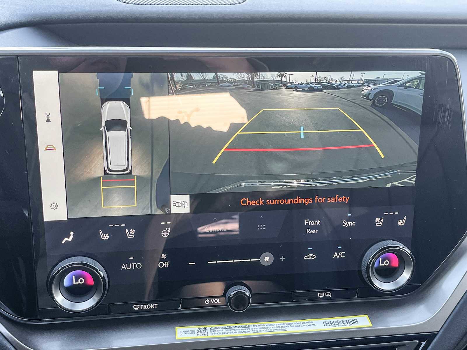 New 2026 Lexus TX 500h AWD image 33