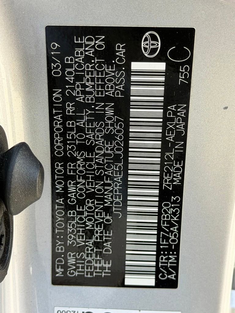 Used 2020 Toyota Corolla LE w/ Carpet Mat Package (TMS) FWD image 24