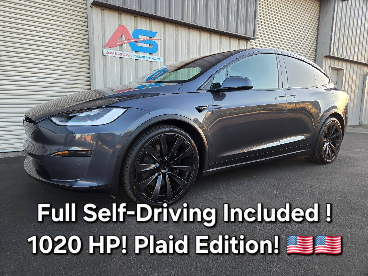 Used 2022 Tesla Model X Plaid AWD/4WD image 2