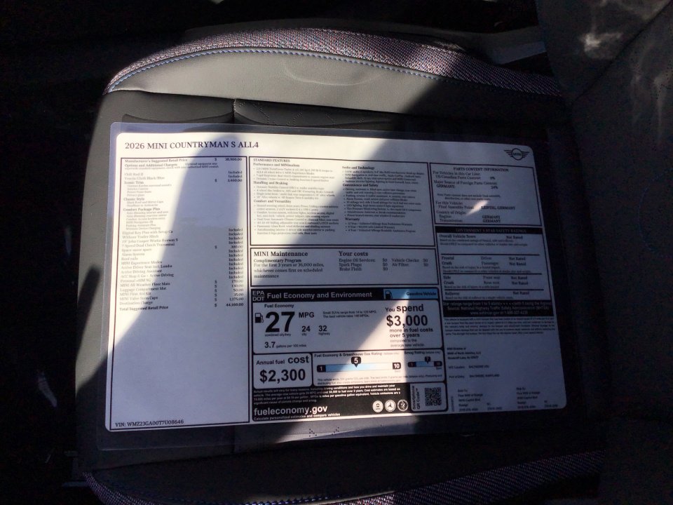 New 2026 MINI Cooper Countryman S image 33