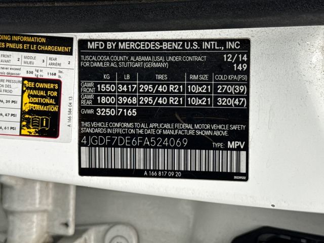 Used 2015 Mercedes-Benz GL 550 4MATIC image 23