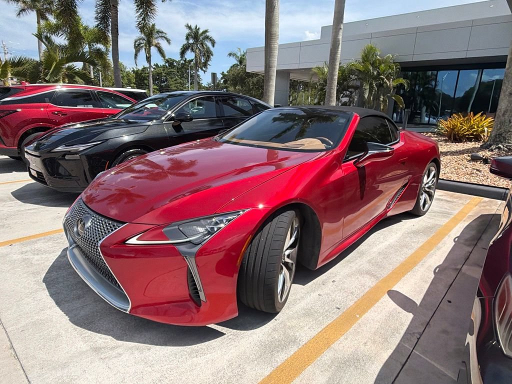 Certified 2021 Lexus LC 500 Convertible w/ Touring Package RWD image 5