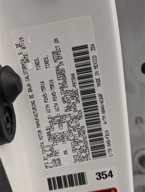 Used 2019 Toyota Tacoma SR w/ SR Convenience Package image 33