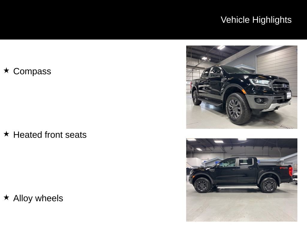 Used 2021 Ford Ranger Lariat w/ Equipment Group 501A High AWD/4WD image 3