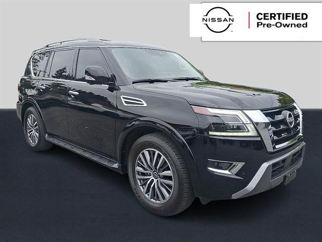 Certified 2023 Nissan Armada SL w/ Captain's Chairs Package