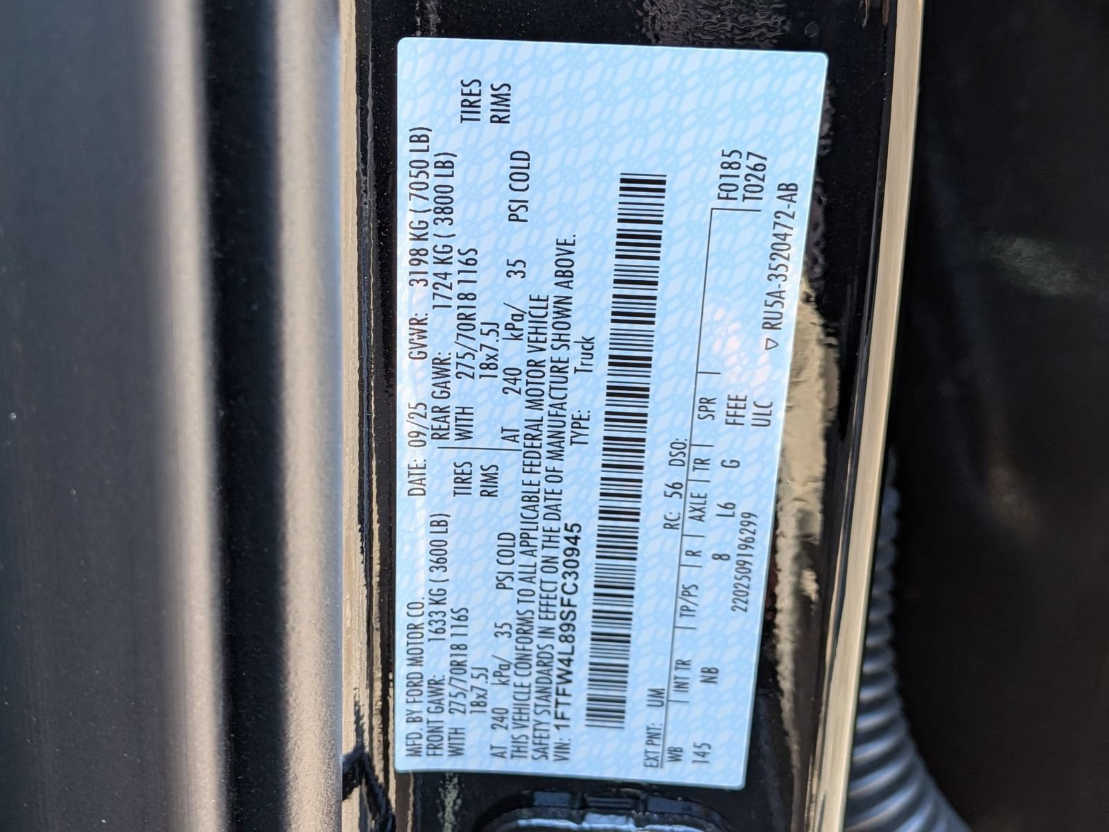 Used 2025 Ford F150 Tremor w/ Equipment Group 402A High AWD/4WD image 31