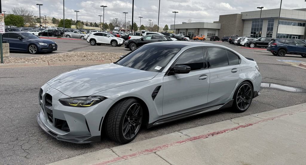 Used 2023 BMW M3 Competition w/ M Carbon Exterior Package RWD image 4