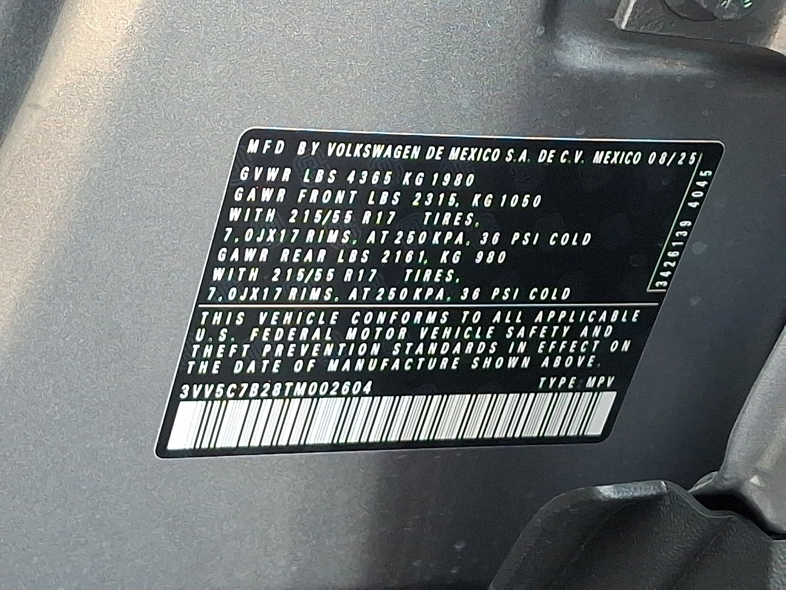 New 2026 Volkswagen Taos S image 18