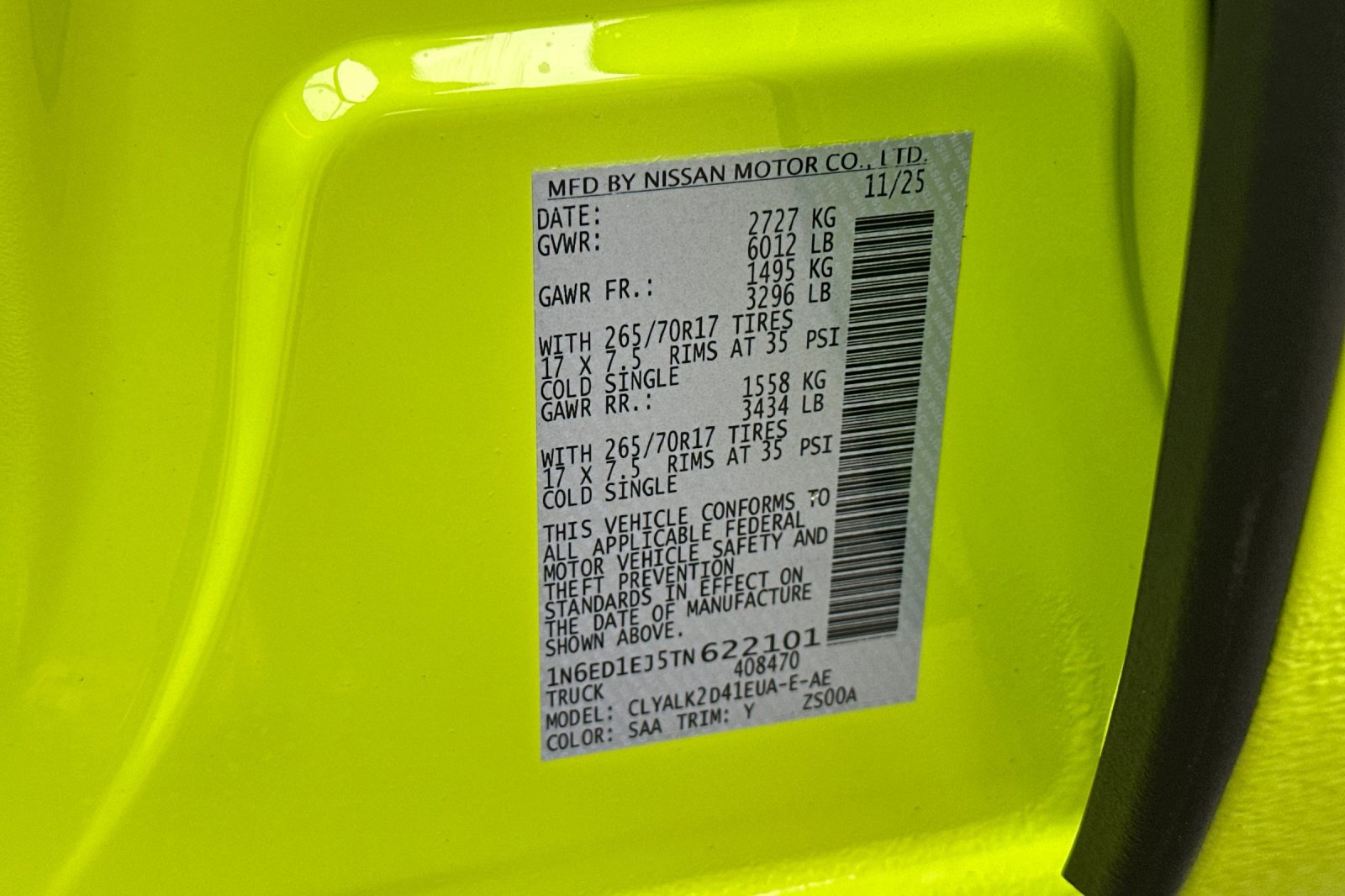 New 2026 Nissan Frontier Pro-X w/ Pro Premium Package image 27