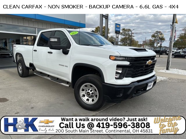 Used 2024 Chevrolet Silverado 3500 W/T w/ WT Convenience Package image 1