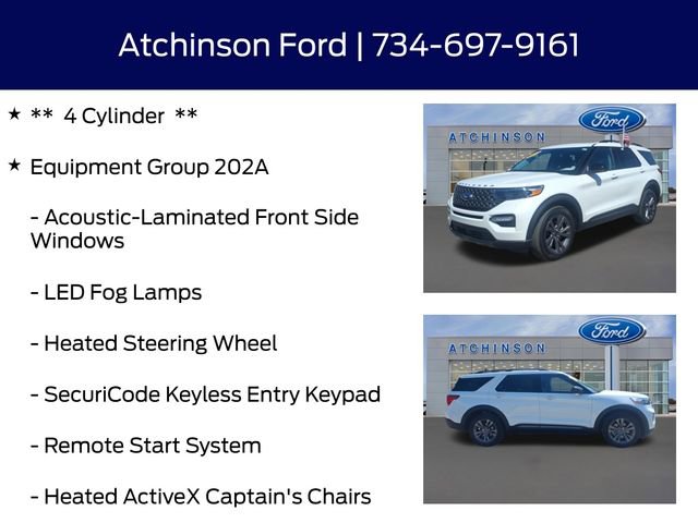 Certified 2024 Ford Explorer XLT w/ Equipment Group 202A AWD/4WD image 13