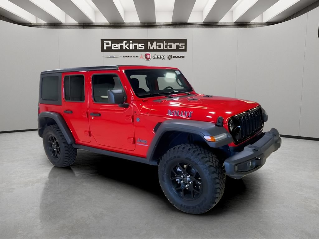 Used 2025 Jeep Wrangler Unlimited Sport S 4xe AWD/4WD image 3