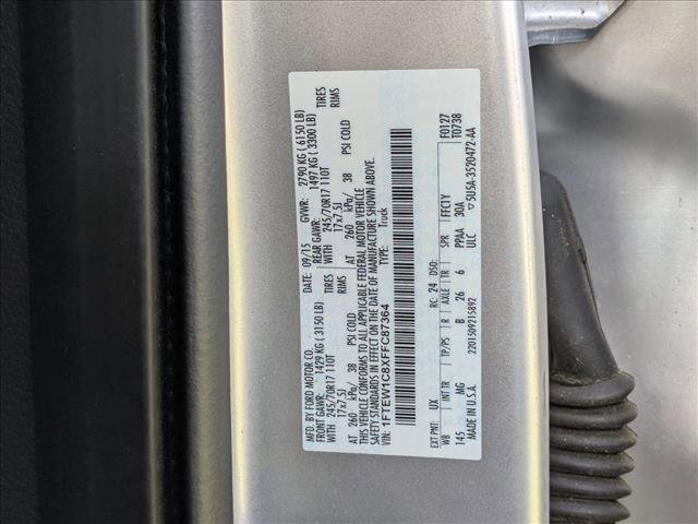Used 2015 Ford F150 XLT w/ Trailer Tow Package RWD image 14