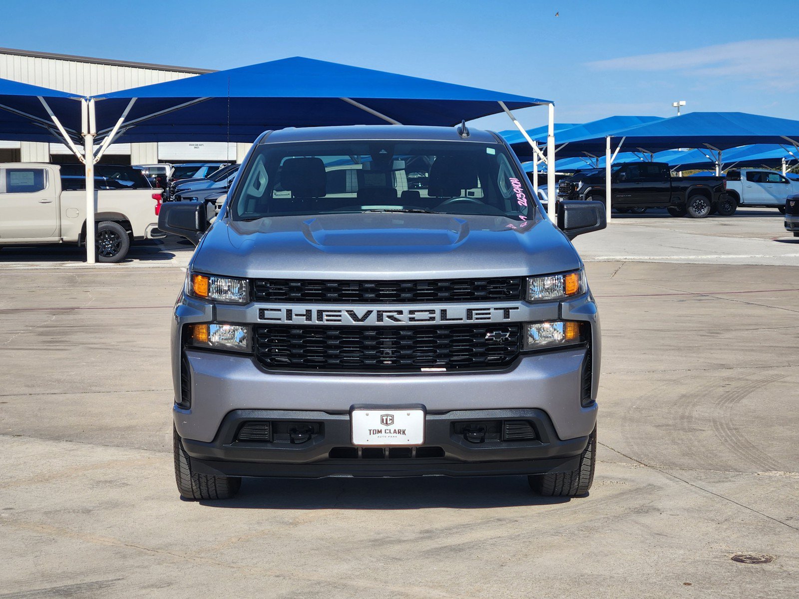 Used 2022 Chevrolet Silverado 1500 Custom w/ LPO, Dark Essentials Package RWD image 29
