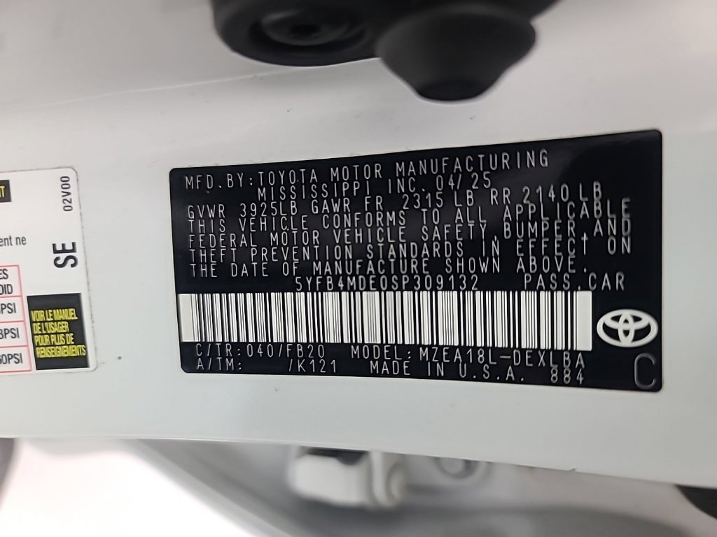 Used 2025 Toyota Corolla LE FWD image 40