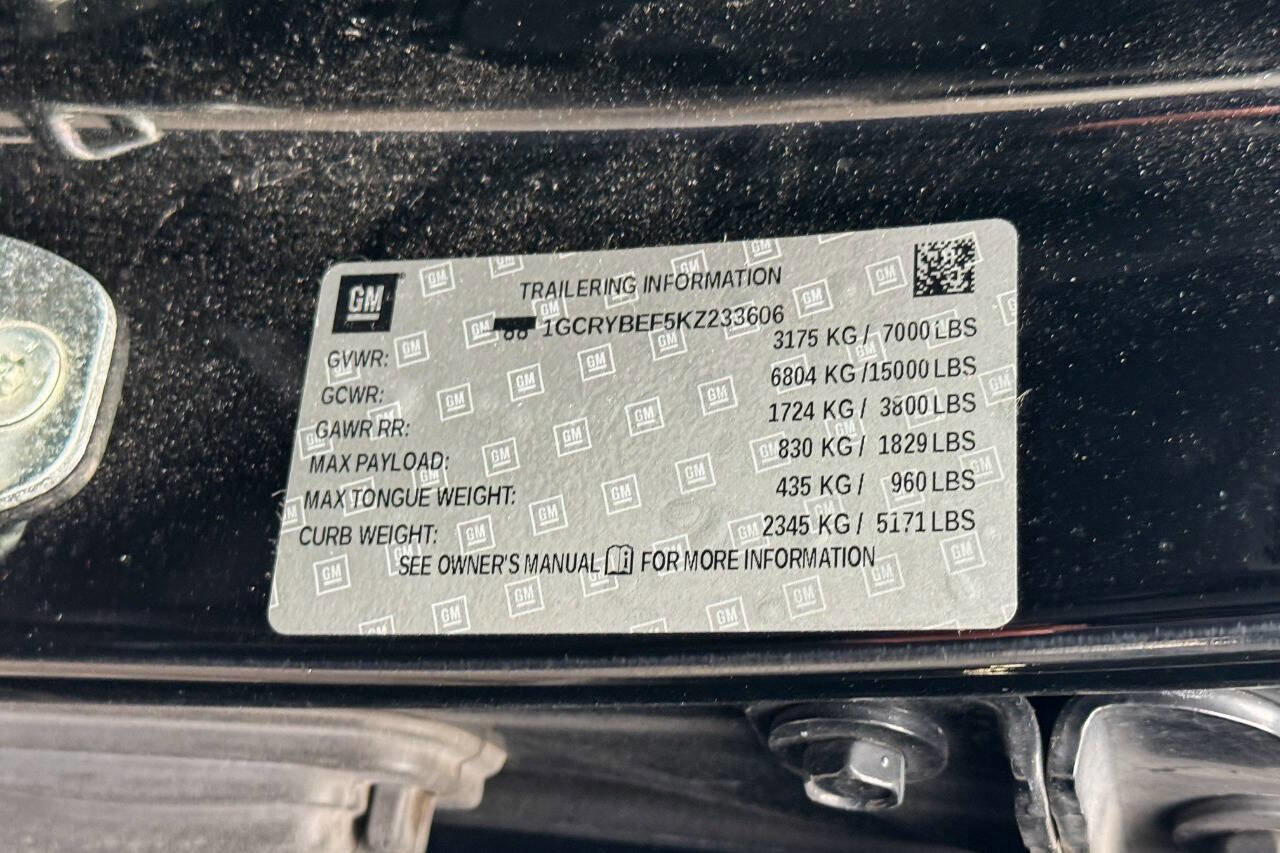 Used 2019 Chevrolet Silverado 1500 Custom w/ Custom Value Package AWD/4WD image 22