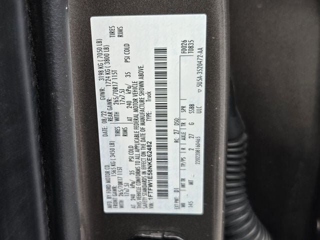 Used 2022 Ford F150 XLT w/ Equipment Group 301A Mid AWD/4WD image 44