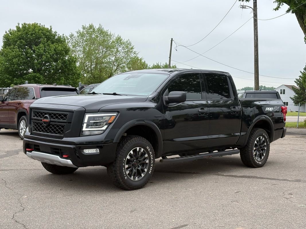 Used 2021 Nissan Titan PRO-4X w/ Off Road Protection Package AWD/4WD image 4