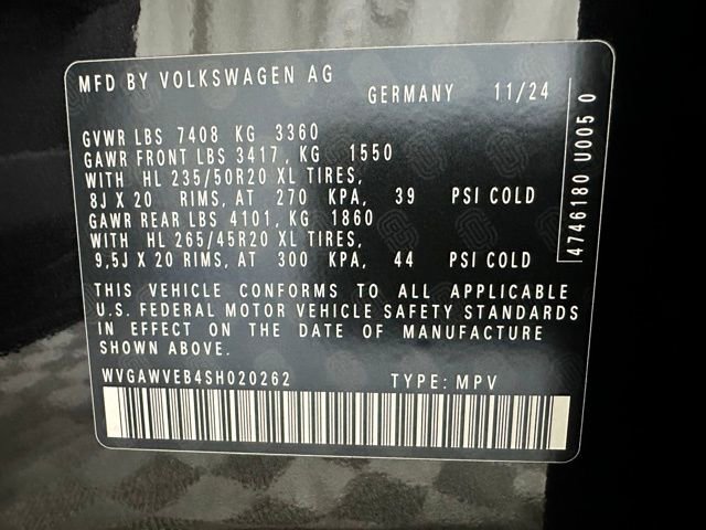 New 2025 Volkswagen ID. Buzz Pro S image 43