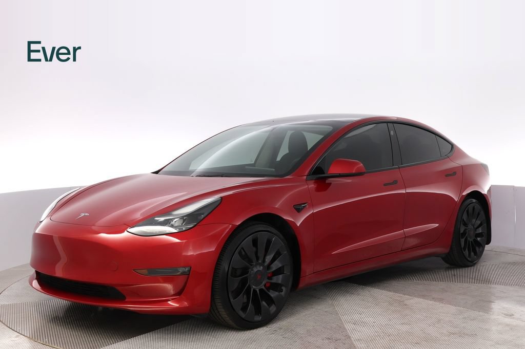 Used 2023 Tesla Model 3 Performance AWD/4WD image 2