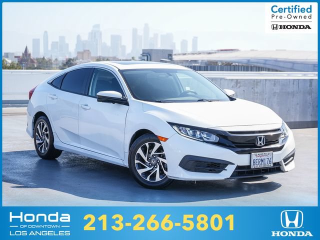 Certified 2018 Honda Civic EX