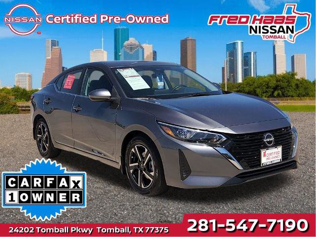 Certified 2025 Nissan Sentra SV image 1