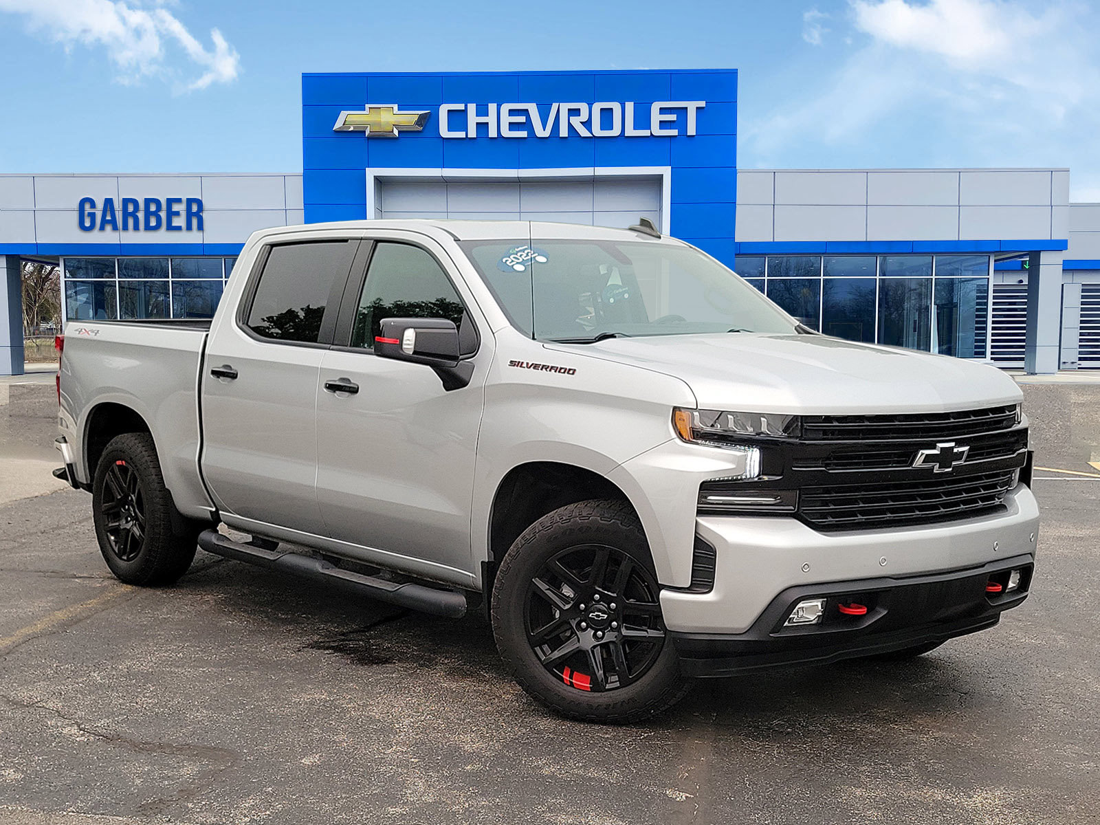Certified 2022 Chevrolet Silverado 1500 RST w/ Redline Edition AWD/4WD image 1