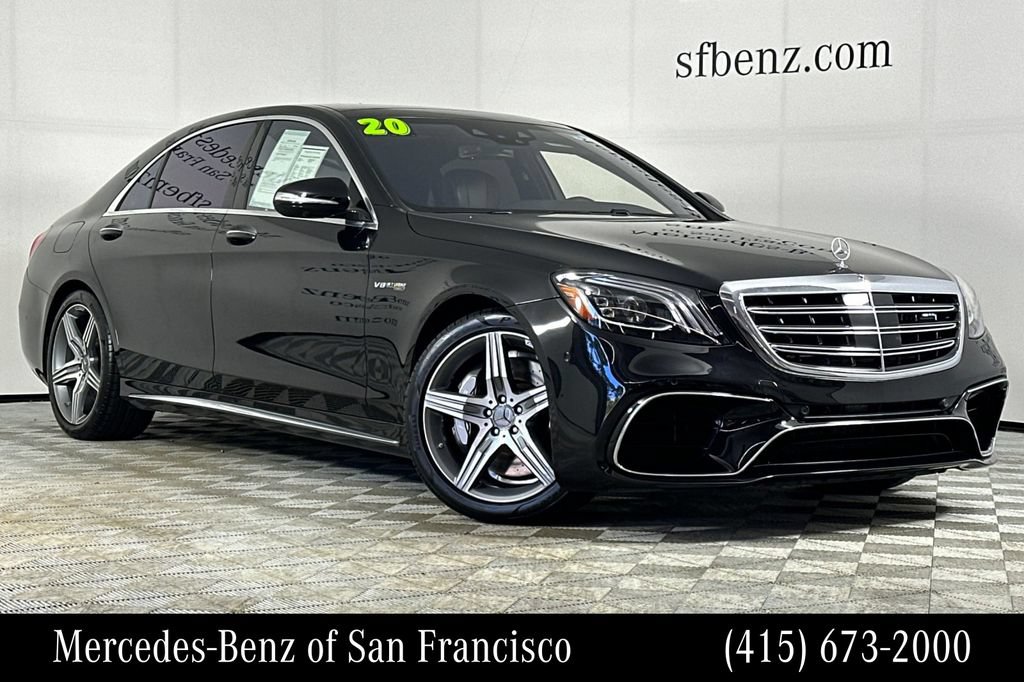 Certified 2020 Mercedes-Benz S 63 AMG 4MATIC Sedan