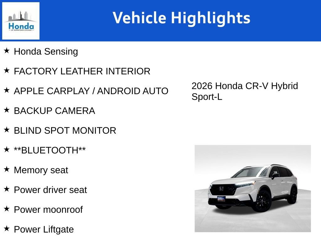 New 2026 Honda CR-V Sport-L image 7