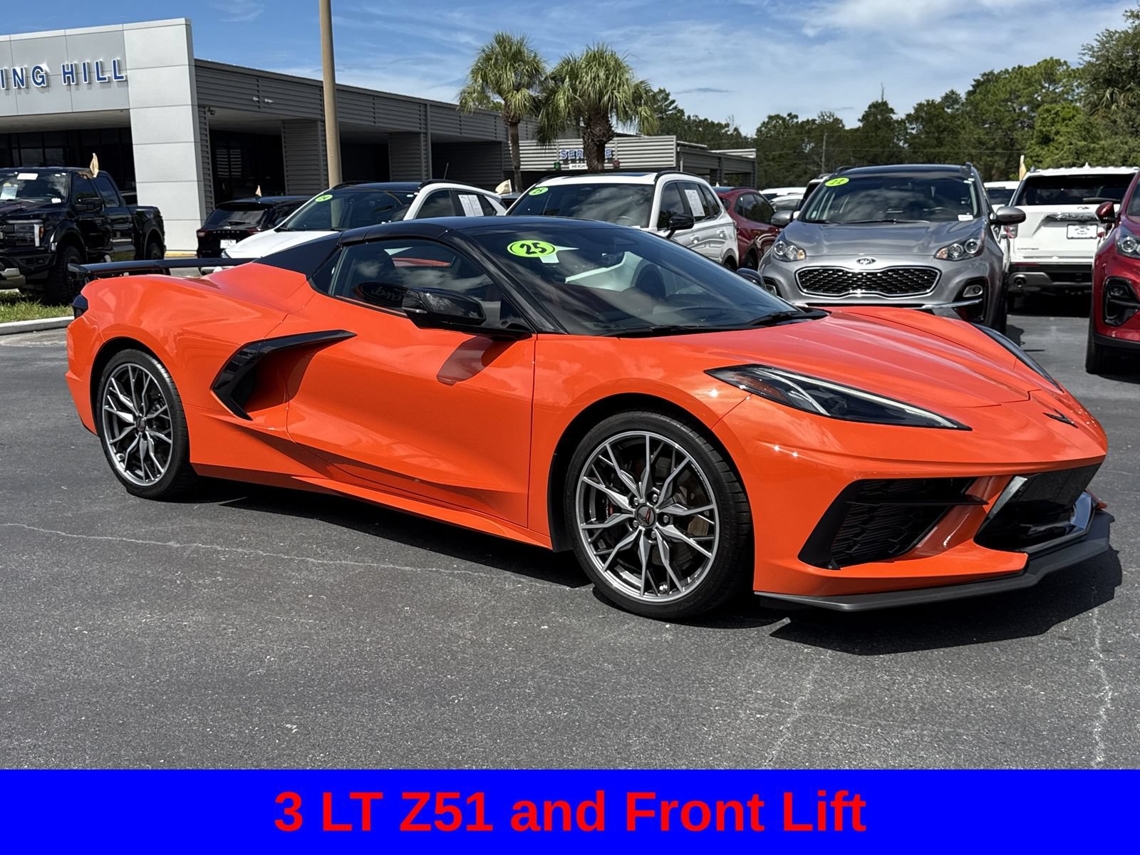 Used 2025 Chevrolet Corvette Stingray Premium Conv w/ Z51 Performance Package RWD image 2