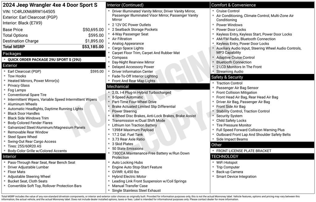 Used 2024 Jeep Wrangler Unlimited AWD/4WD image 6