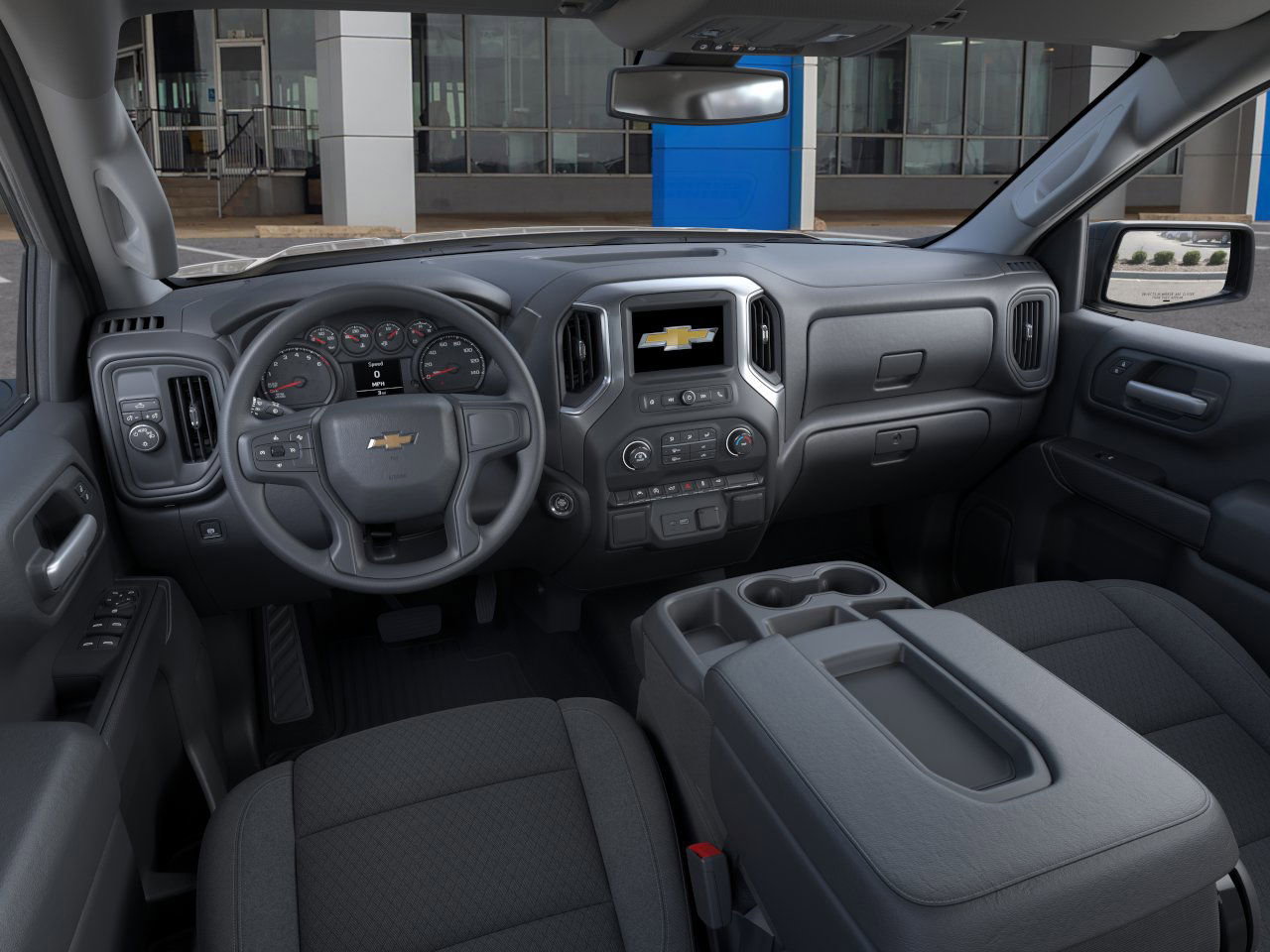 New 2026 Chevrolet Silverado 1500 Custom w/ LPO, Dark Essentials Package RWD image 15