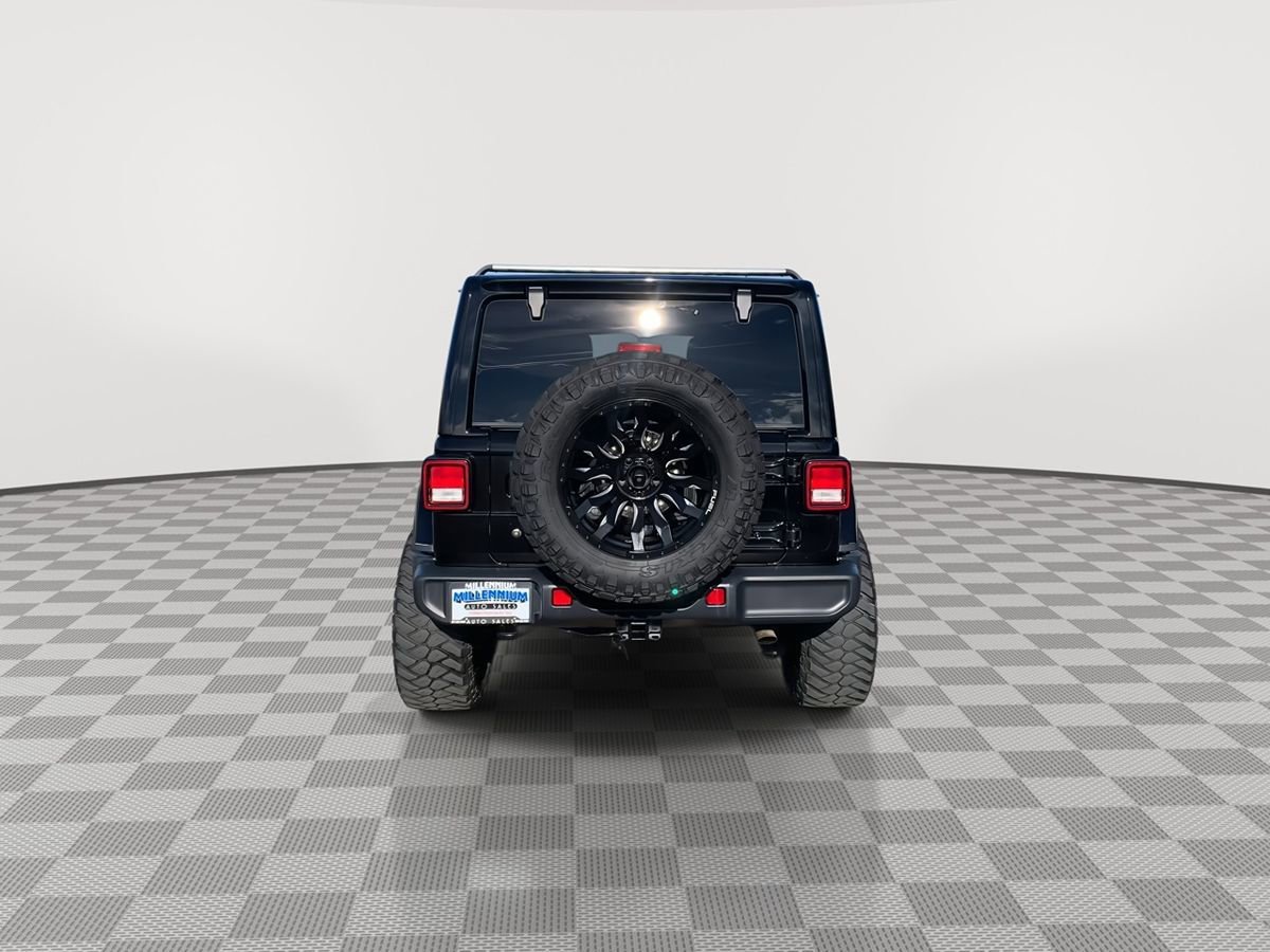 Used 2019 Jeep Wrangler Unlimited Sahara w/ Uconnect 4C Nav & Sound Group AWD/4WD image 6