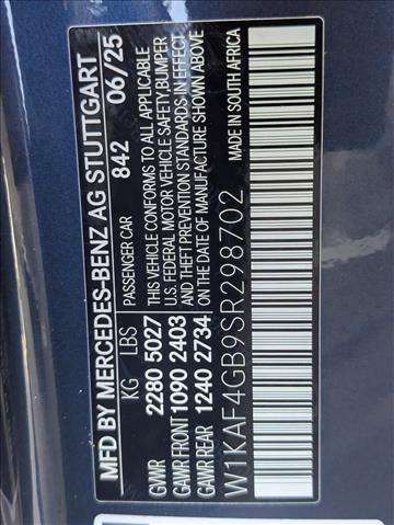 New 2025 Mercedes-Benz C 300 Sedan image 16