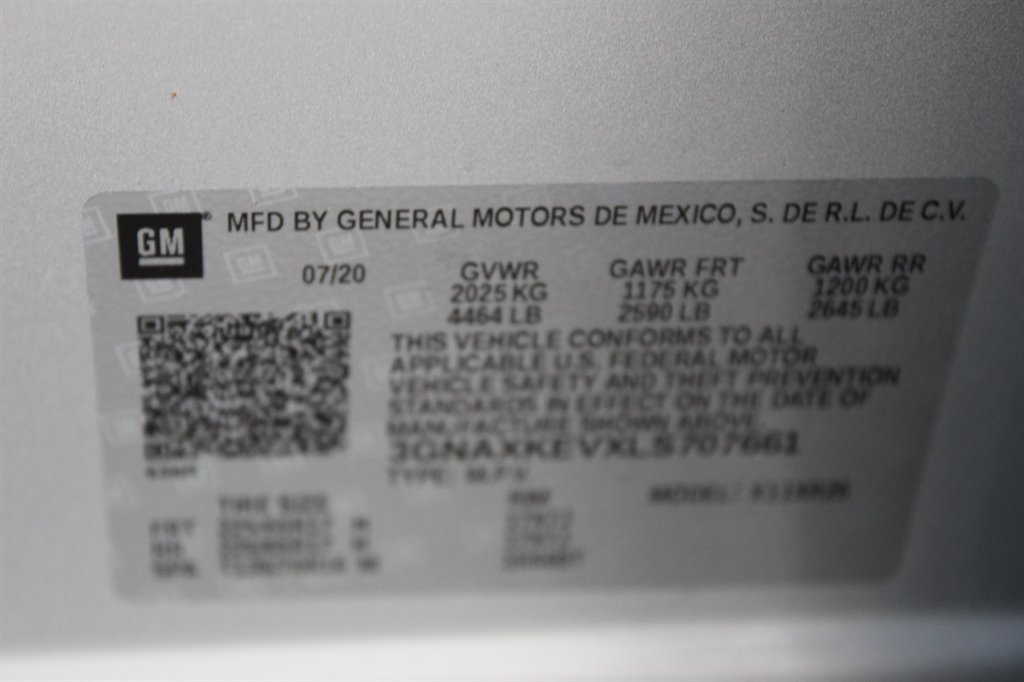 Used 2020 Chevrolet Equinox LT FWD image 18