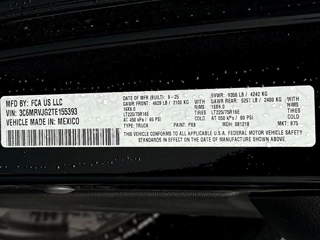 New 2026 RAM ProMaster 3500 w/ Premium Convenience Group image 29