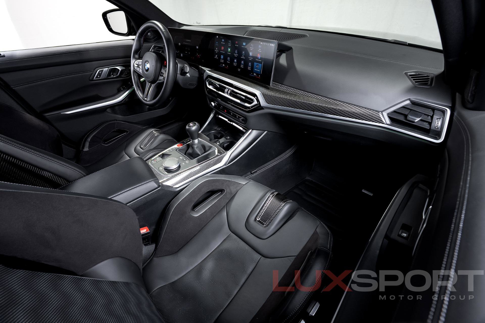 Used 2023 BMW M3 w/ M Carbon Exterior Package RWD image 76