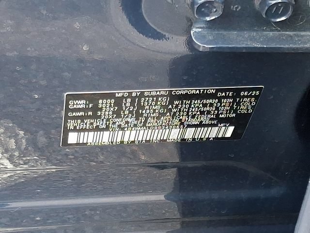 Used 2025 Subaru Ascent Limited w/ Popular Package #2 AWD/4WD image 29