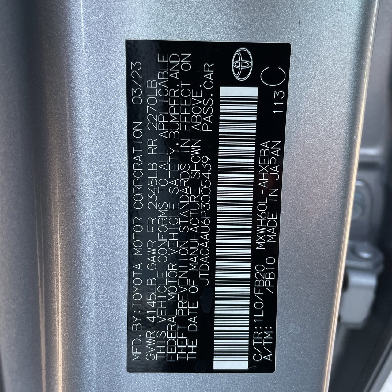 Used 2023 Toyota Prius LE image 28