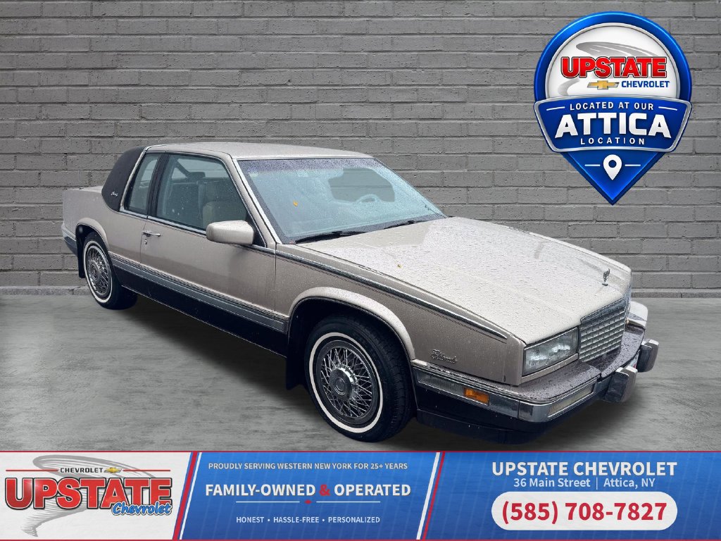 Used 1989 Cadillac Eldorado Coupe