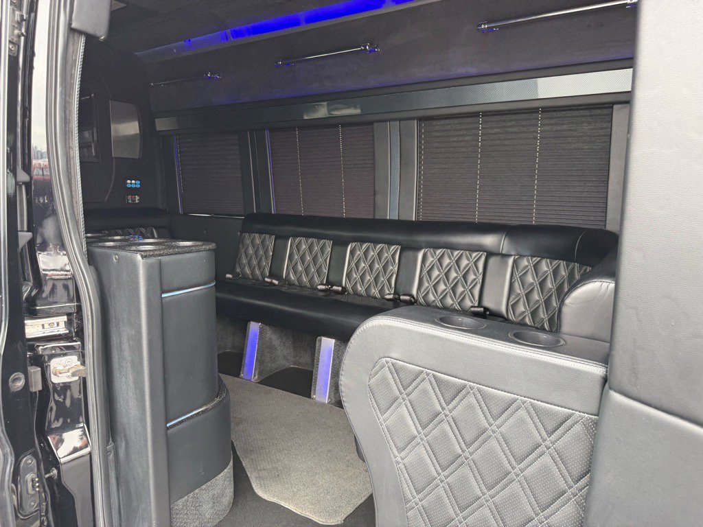 Used 2017 Ford Transit 350 148 High Roof Extended DRW w/ Exterior Upgrade Package RWD image 12