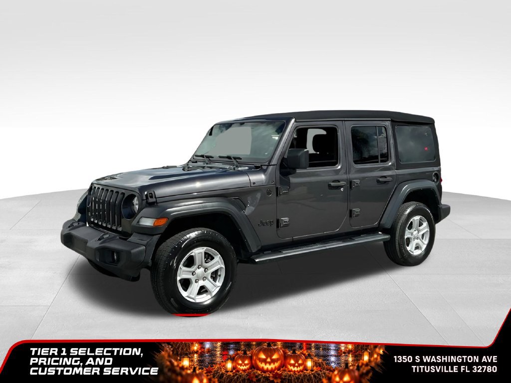 Used 2021 Jeep Wrangler Unlimited Sport AWD/4WD image 2