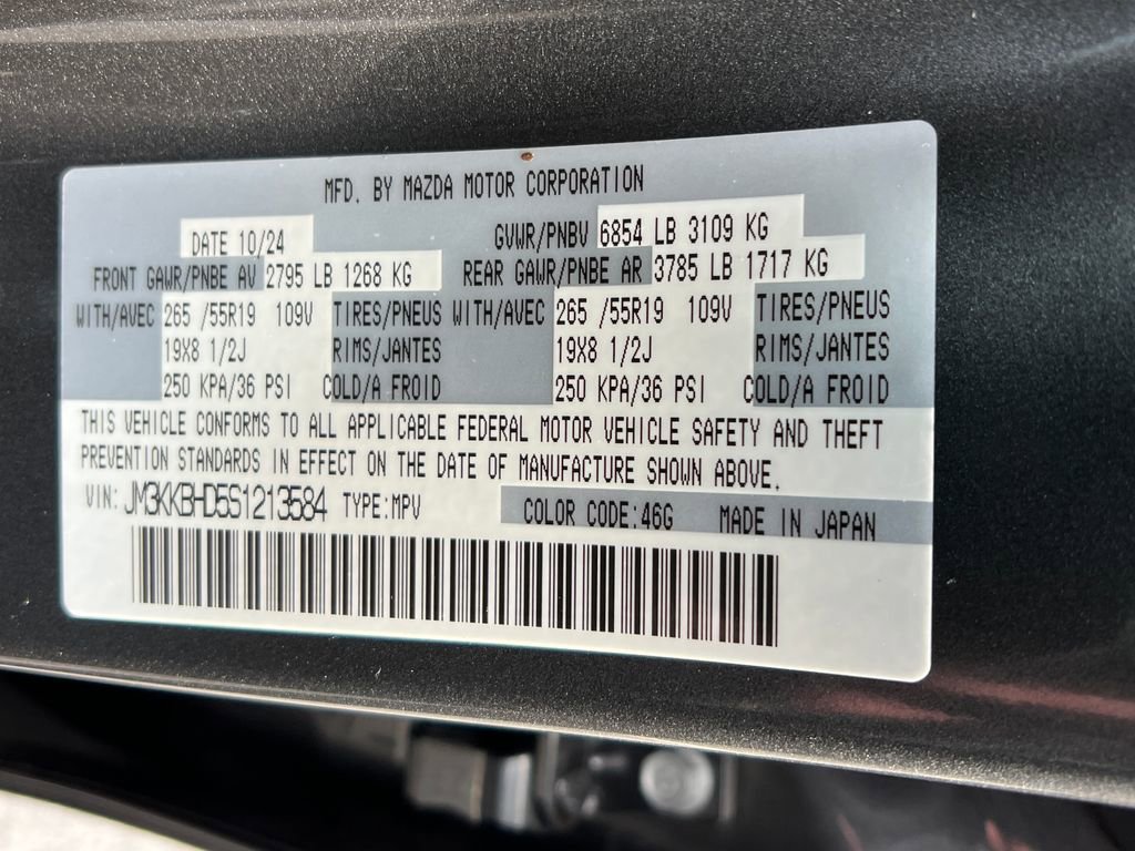 Used 2025 MAZDA CX-90 3.3 Turbo w/ Preferred Package image 28