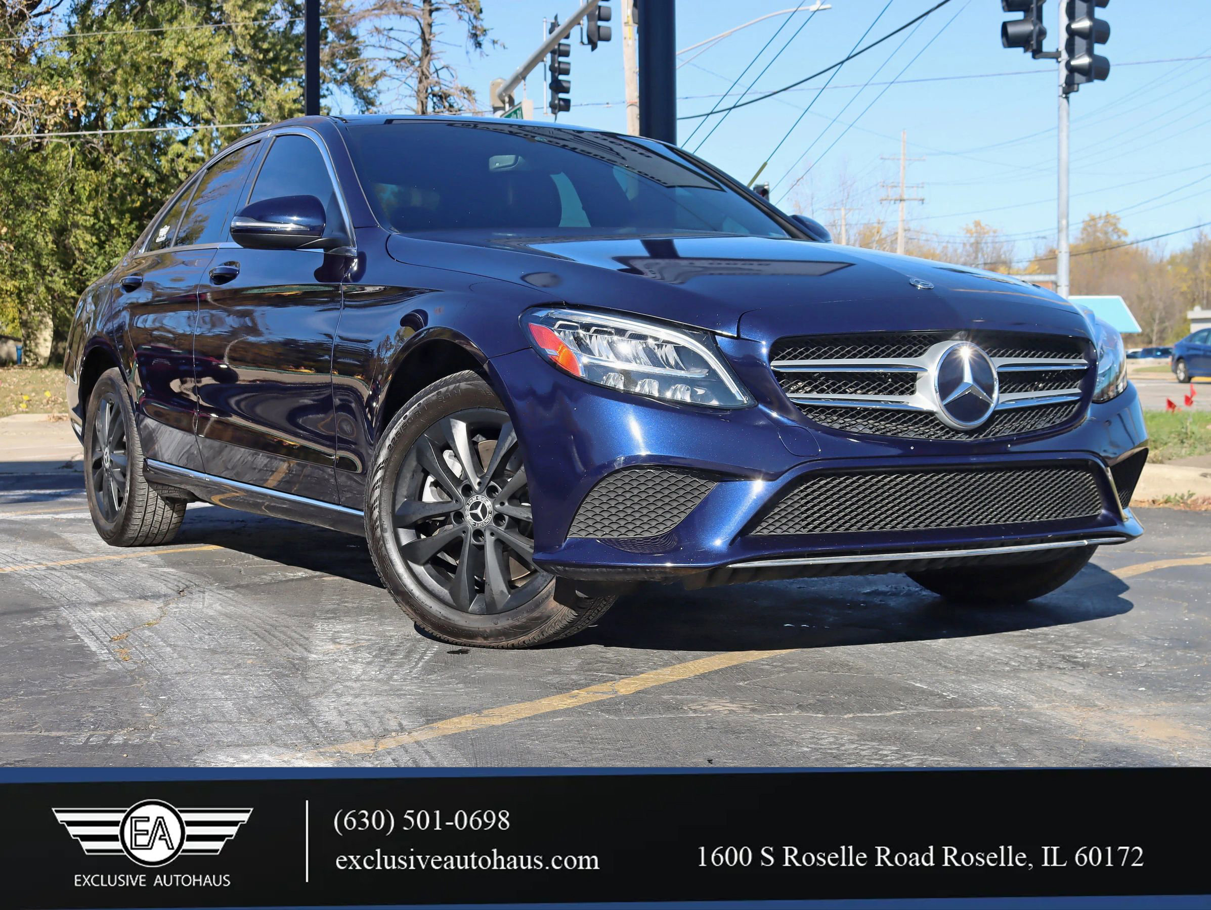 Used 2019 Mercedes-Benz C 300 4MATIC Sedan w/ Premium Package