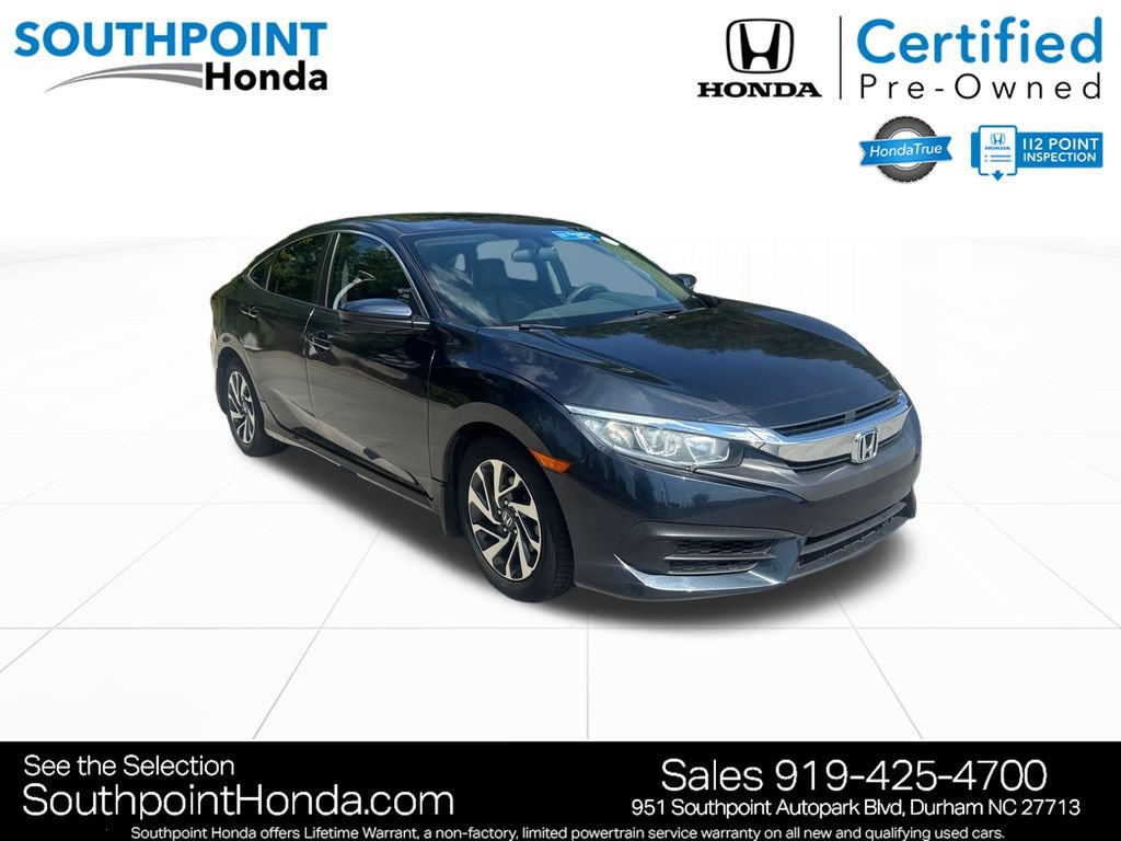 Certified 2017 Honda Civic EX image 1